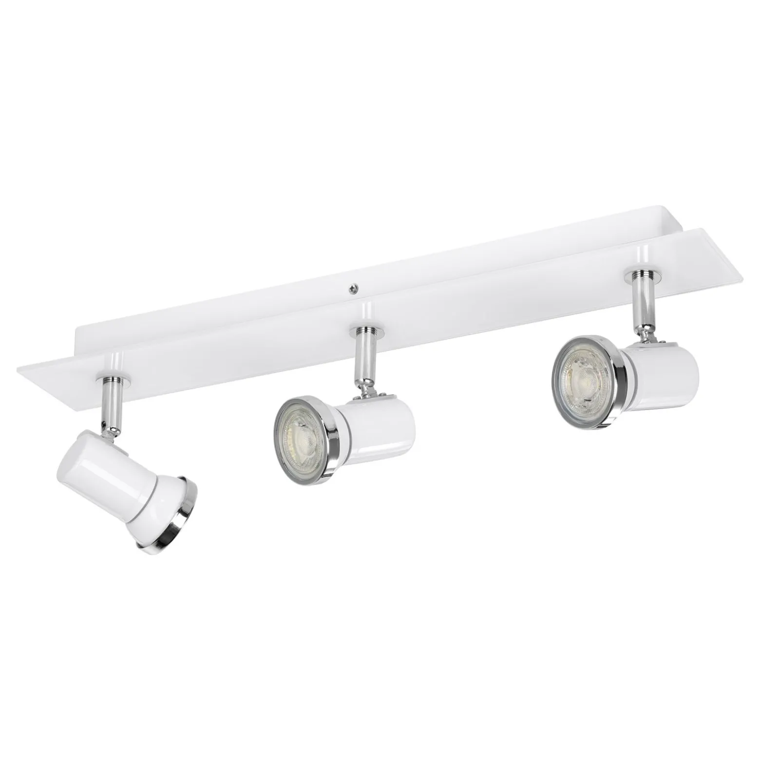Eglo LED Taklampa Tamara 1 Stål Spot Vit 28W 750lm - 830 Varm Vit | Passande För 3x GU10