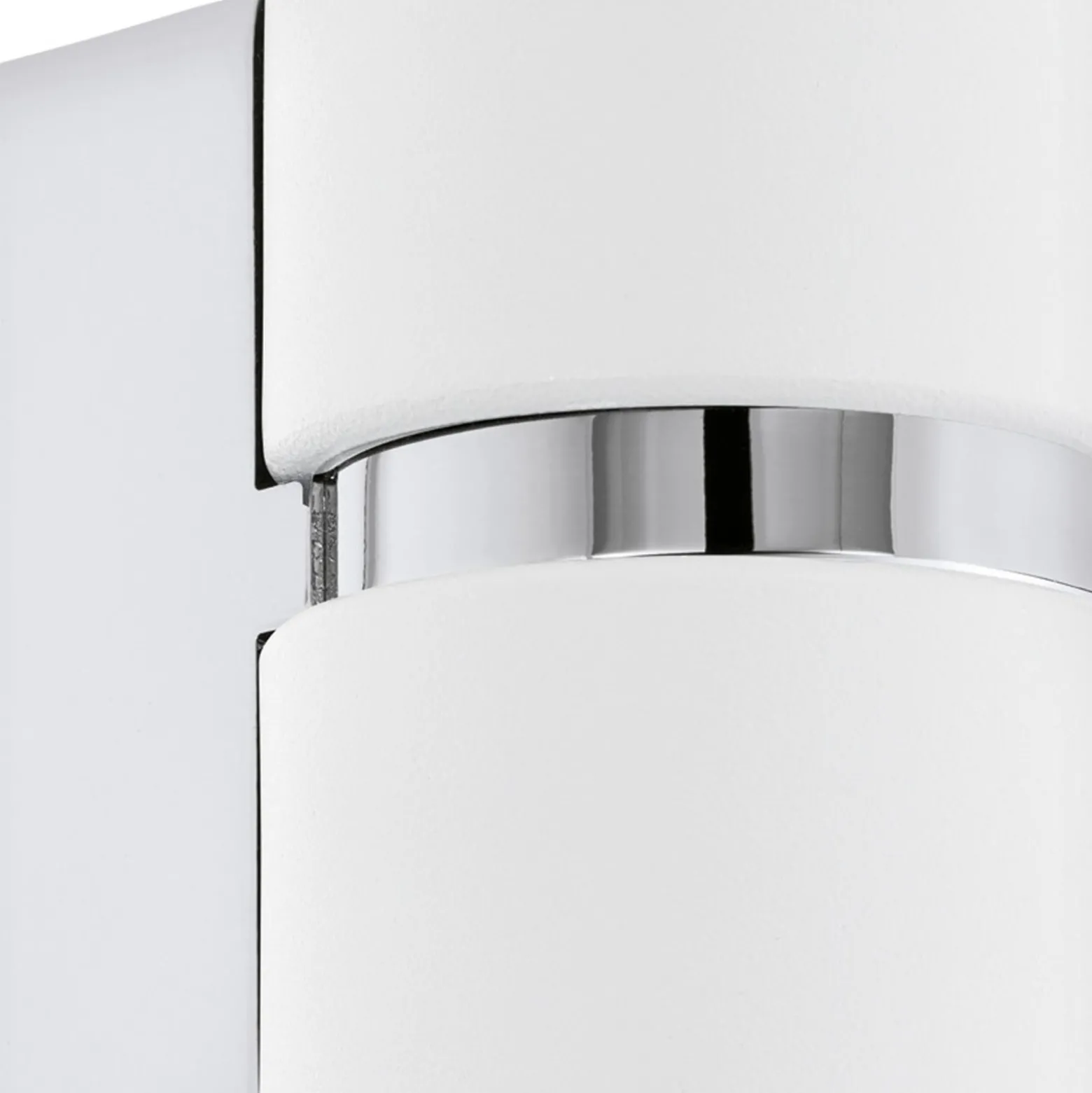 Eglo LED Vägglampa Passa Stål Krom Vit 28W 500lm - 830 Varm Vit | Passande För 2x GU10
