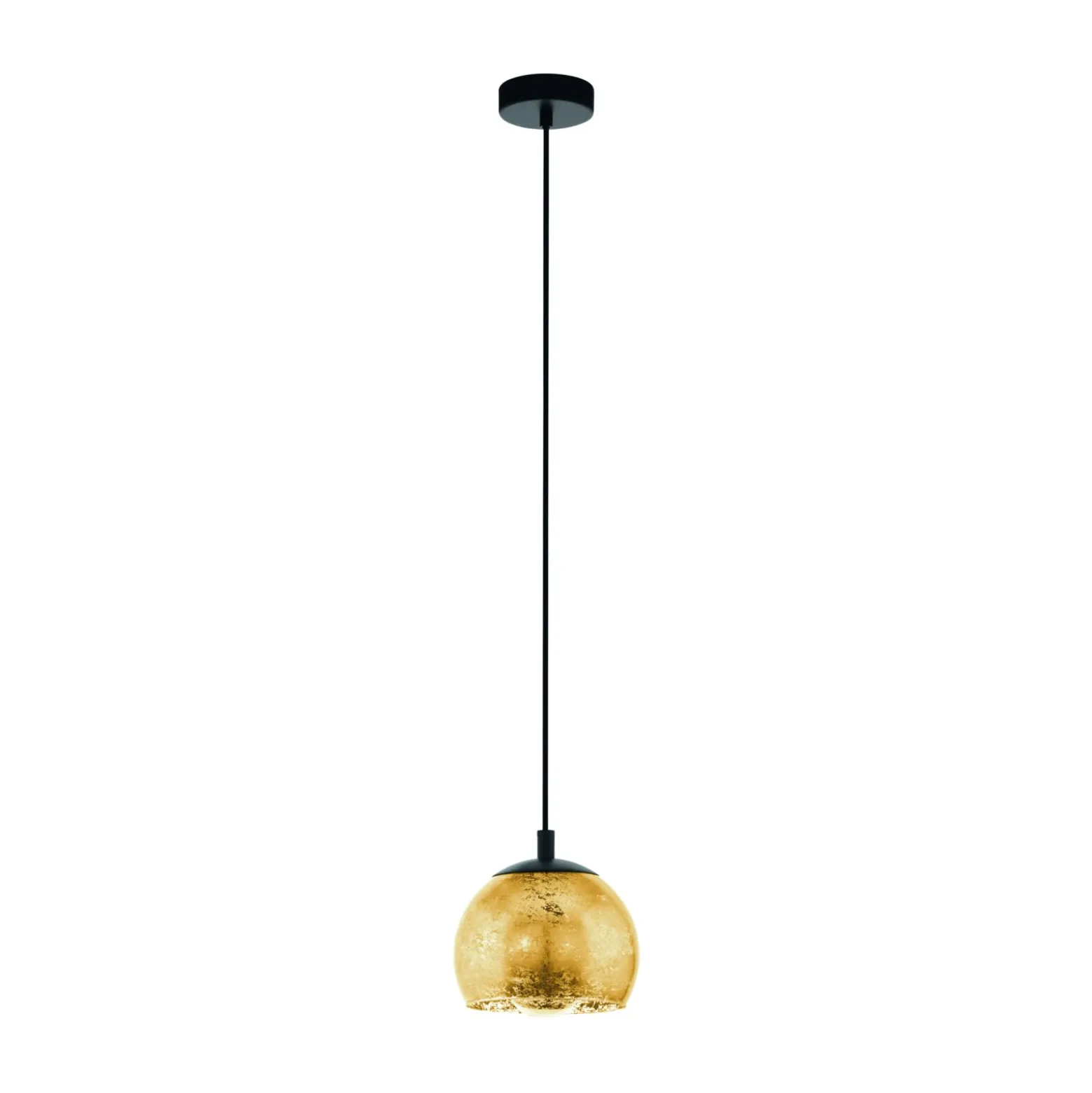 Eglo Pendellampa Albaraccin Stål Svart | 190mm - Passande För 1x E27