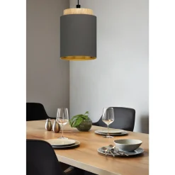 Eglo Pendellampa Albariza Stål Svart | 160mm - Passande För 1x E27