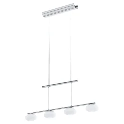 Eglo Pendellampa Aleandro 1 Stål Krom 4W 500lm - 830 Varm Vit | Dimbar