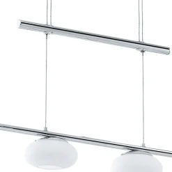 Eglo Pendellampa Aleandro 1 Stål Krom 4W 500lm - 830 Varm Vit | Dimbar
