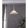 Eglo Pendellampa Alessandra Plast Vit | 380mm - Passande För 1x E27