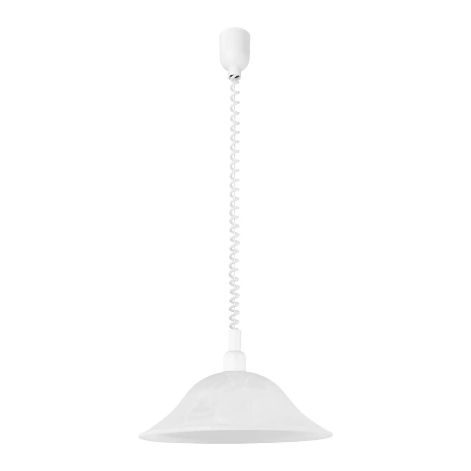 Eglo Pendellampa Alessandra Plast Vit | 380mm - Passande För 1x E27