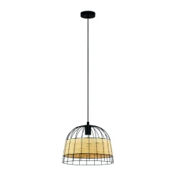Eglo Pendellampa Anwick Stål Svart | 370mm - Passande För 1x E27