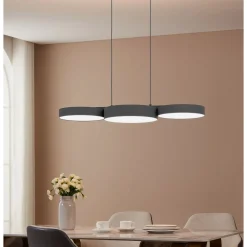Eglo Pendellampa Barbano-Z Stål Svart 7W 850lm - 827-865 Justerbar Vit | Dimbar