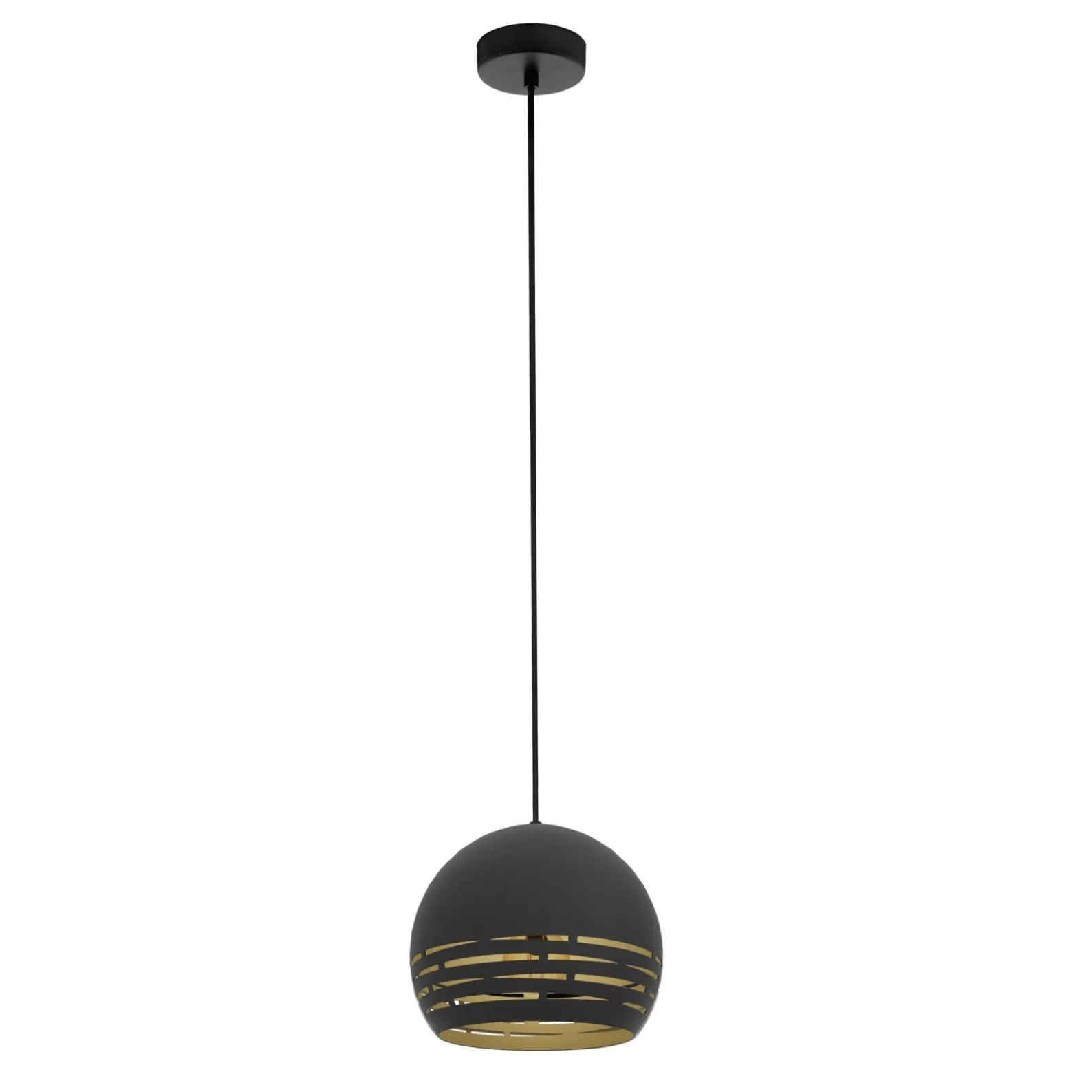Eglo Pendellampa Camastra Stål Svart | 225mm - Passande För 1x E27