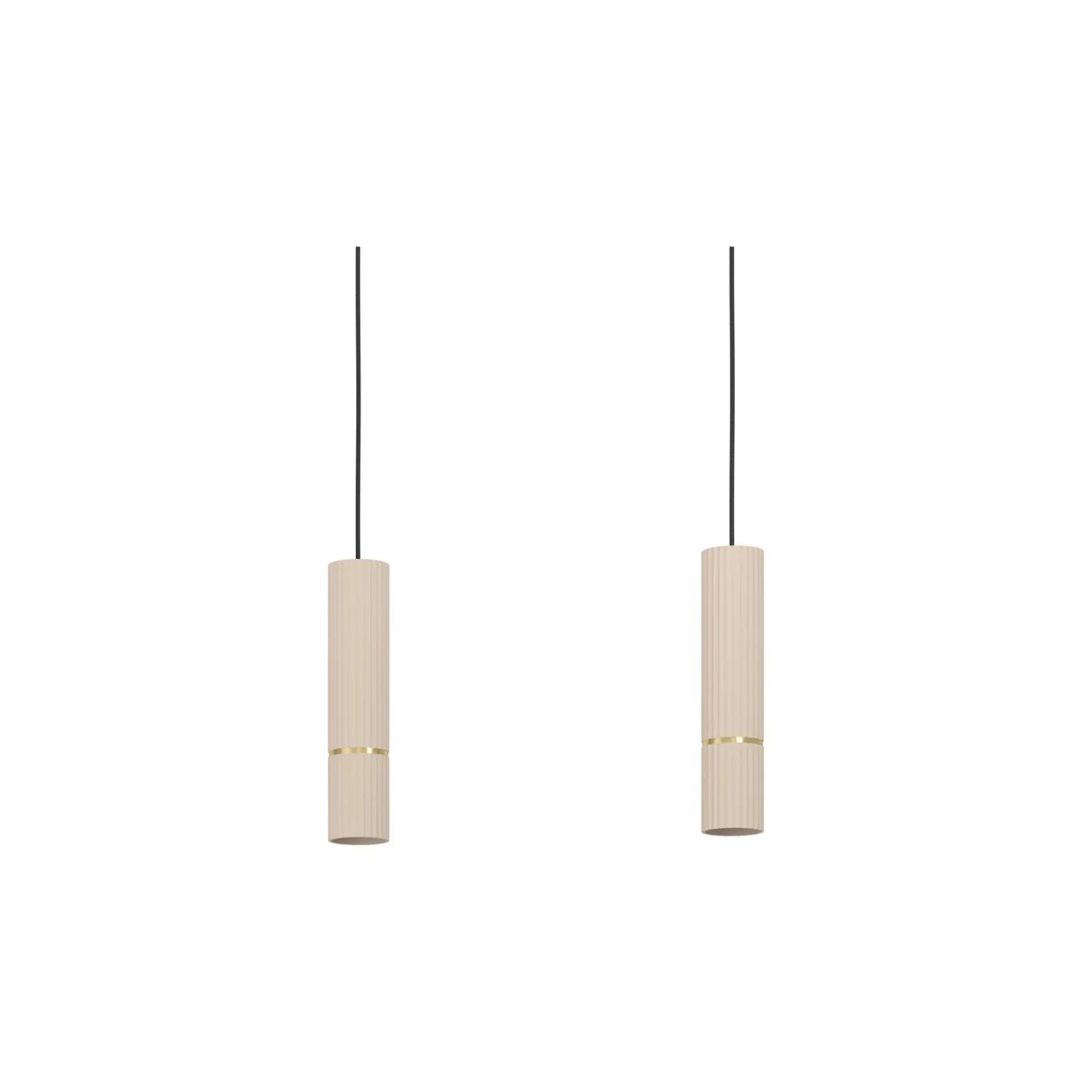 Eglo Pendellampa Caminia Stål Slipad 3x4.7W 3x345lm - 830 Varm Vit | IP20 - Inkl. 3x GU10