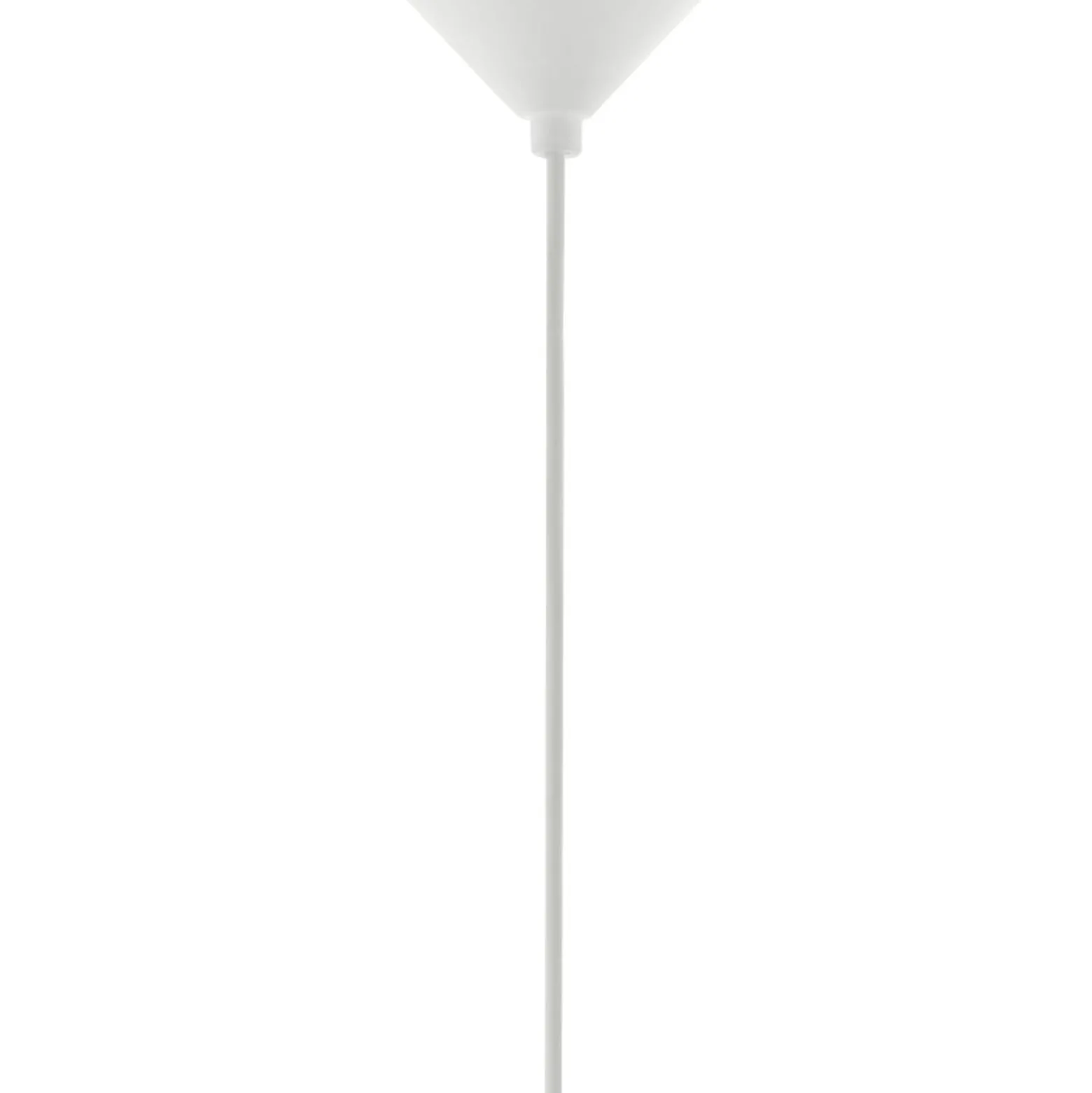 Eglo Pendellampa Campilo Plast Vit | 450mm - Passande För 1x E27
