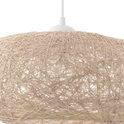 Eglo Pendellampa Campilo Plast Vit | 450mm - Passande För 1x E27