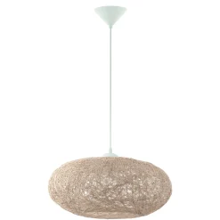 Eglo Pendellampa Campilo Plast Vit | 450mm - Passande För 1x E27