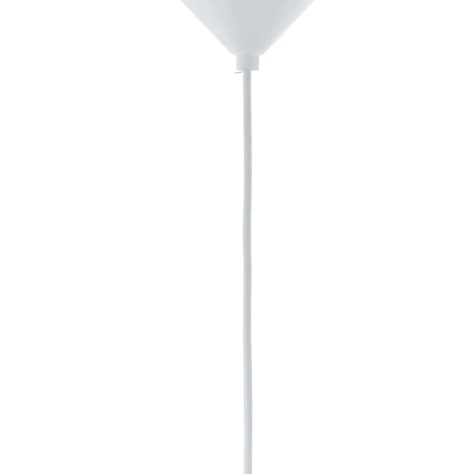 Eglo Pendellampa Campilo Plast Vit | 450mm - Passande För 1x E27
