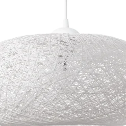 Eglo Pendellampa Campilo Plast Vit | 450mm - Passande För 1x E27