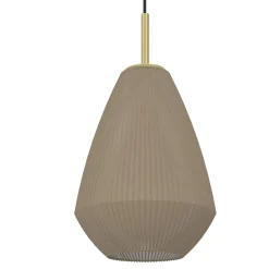 Eglo Pendellampa Caprarola Stål Guld | Passande För 3x E27