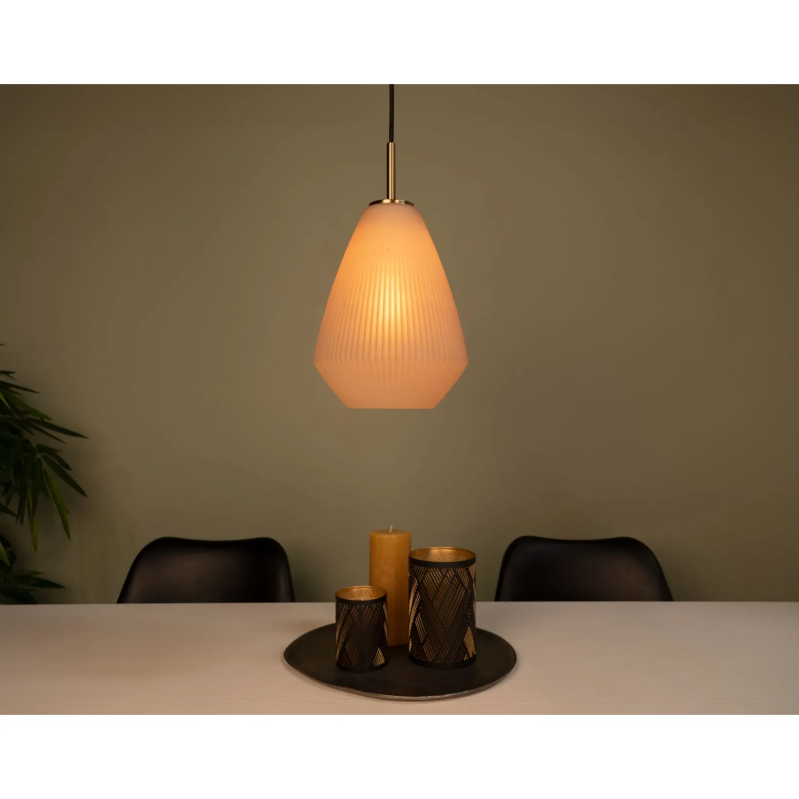 Eglo Pendellampa Caprarola Stål Guld | 200mm - Passande För 1x E27