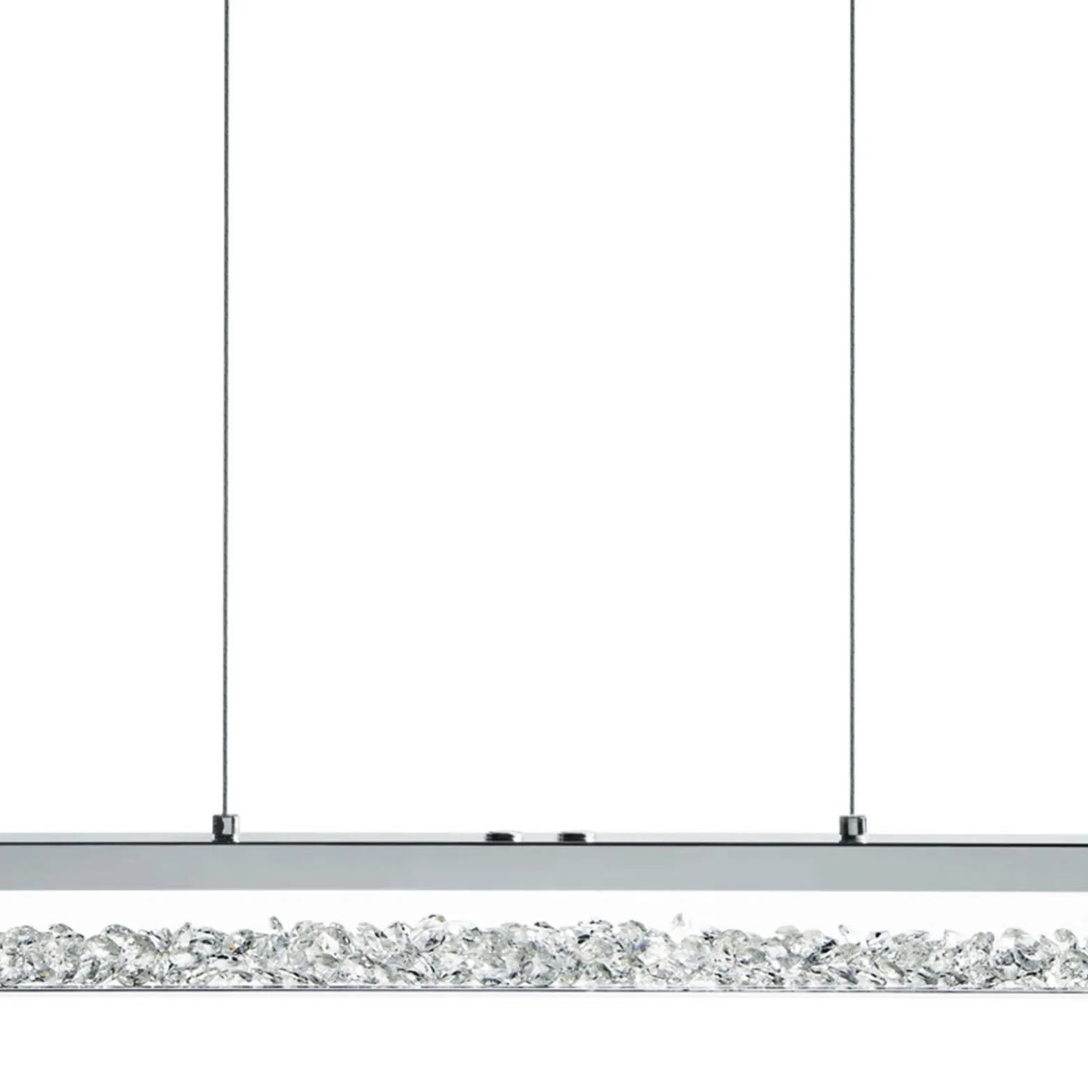 Eglo Pendellampa Cardito 1 Aluminium Krom 6W 570lm - 827-850 Justerbar Vit | Dimbar