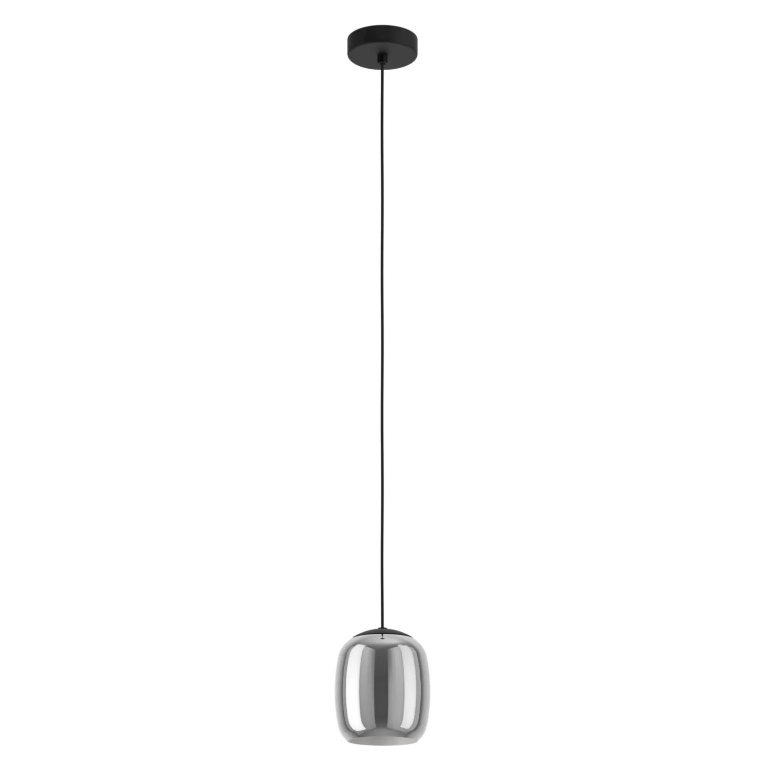 Eglo Pendellampa Ciampino Stål Svart | 150mm - Passande För 1x E27