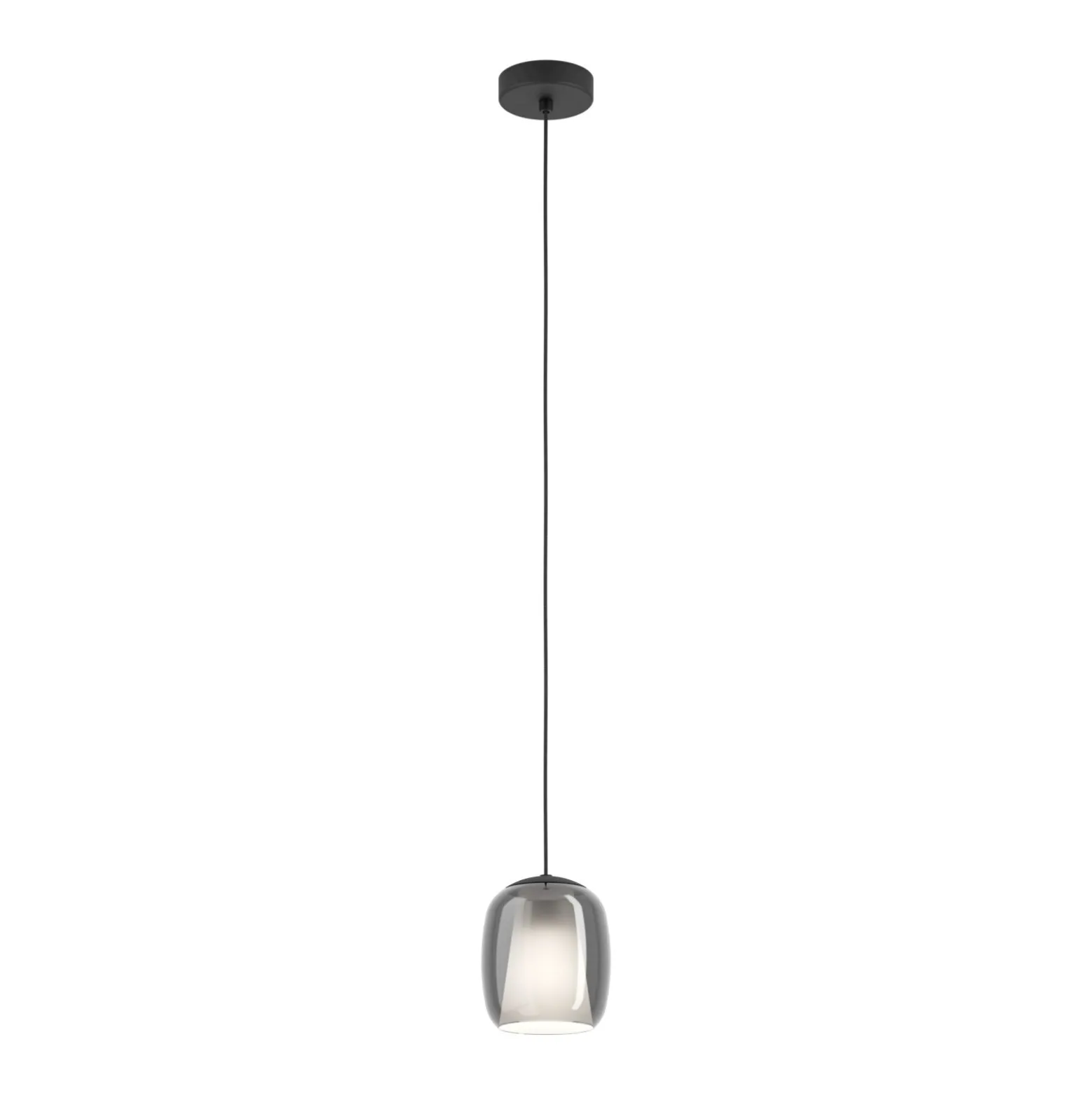 Eglo Pendellampa Ciampino Stål Svart | 150mm - Passande För 1x E27