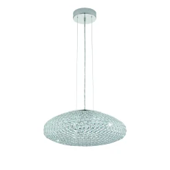 Eglo Pendellampa Clemente Stål Krom | 540mm - Passande För 3x E27