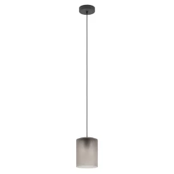 Eglo Pendellampa Colomera Stål Svart | 150mm - Passande För 1x E27