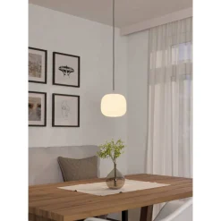 Eglo Pendellampa Cominio Stål Beige | 185mm - Passande För 1x E27