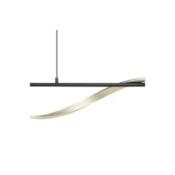 Eglo Pendellampa Conaprato Stål Brushed Mässing, Svart 20W 2500lm - 827-840-865 CCT | Dimbar
