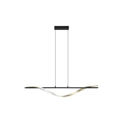 Eglo Pendellampa Conaprato Stål Brushed Mässing, Svart 20W 2500lm - 827-840-865 CCT | Dimbar