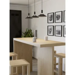 Eglo Pendellampa Conomavilla-Z Stål Svart 7W 1000lm - 827-865 Justerbar Vit | Dimbar