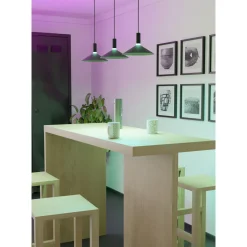 Eglo Pendellampa Conomavilla-Z Stål Svart 7W 1000lm - 827-865 Justerbar Vit | Dimbar