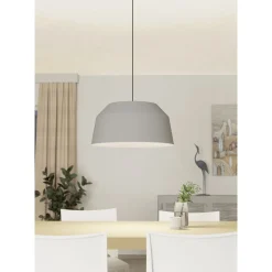 Eglo Pendellampa Contrisa Stål Grå | 520mm - Passande För 1x E27