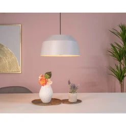Eglo Pendellampa Contrisa Stål Grå | 380mm - Passande För 1x E27