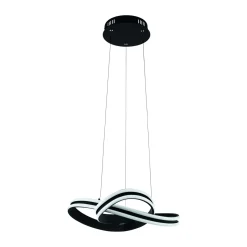 Eglo Pendellampa Corredera Stål Svart 34W 5100lm - 830 Varm Vit | 500mm