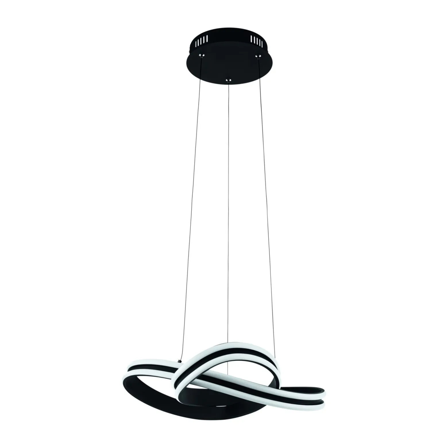 Eglo Pendellampa Corredera Stål Svart 34W 5100lm - 830 Varm Vit | 500mm