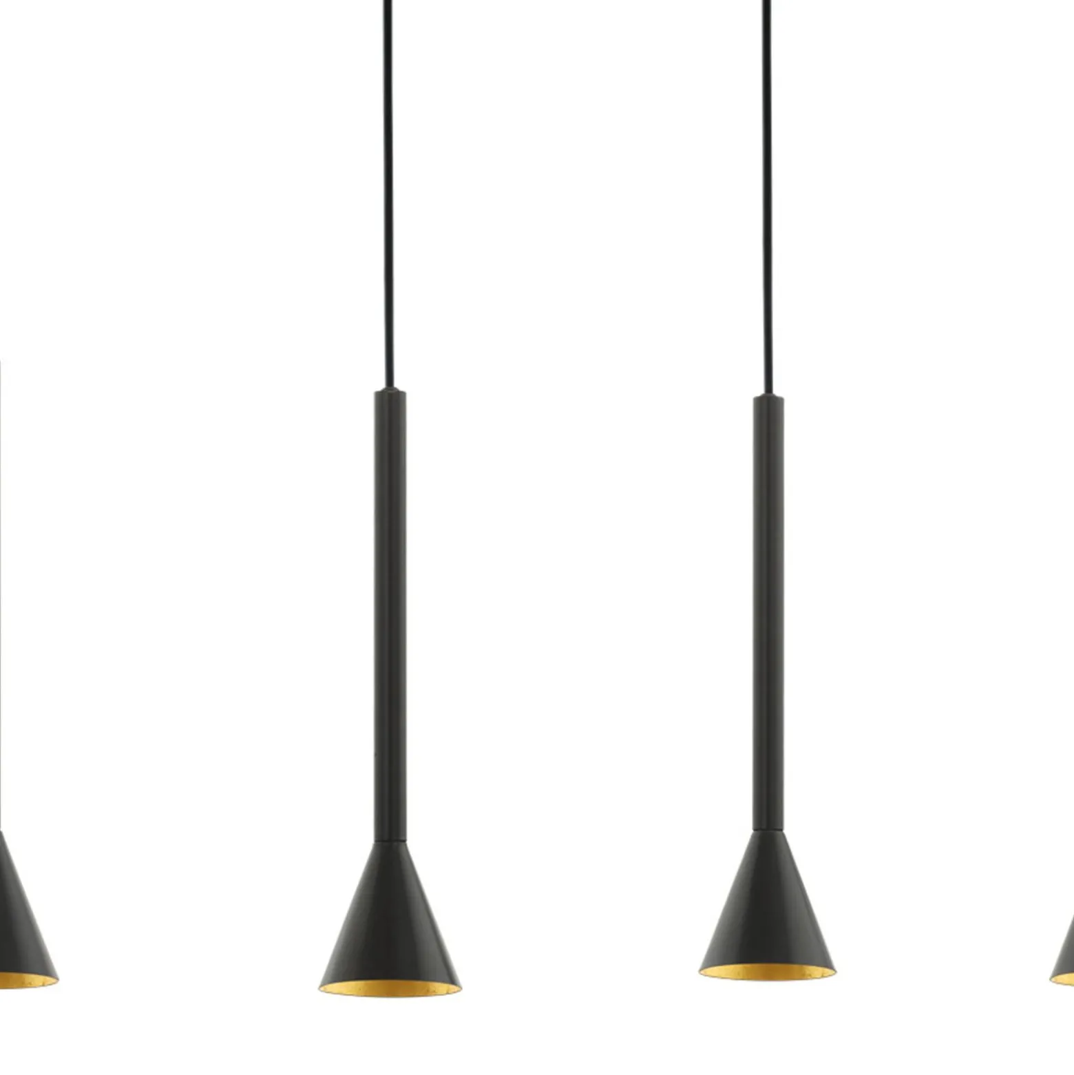 Eglo Pendellampa Cortaderas Stål Svart 4W 400lm - 830 Varm Vit
