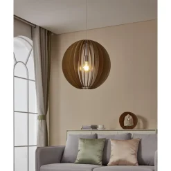 Eglo Pendellampa Cossano Stål Grå | 500mm - Passande För 1x E27