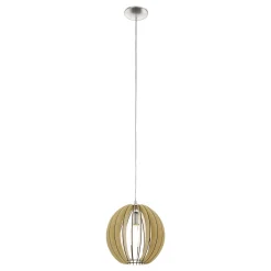 Eglo Pendellampa Cossano Stål Grå | 300mm - Passande För 1x E27