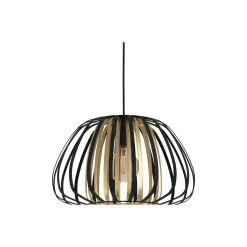 Eglo Pendellampa Encinitos Svart, Guld | Passande för E27