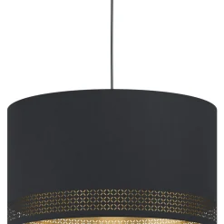 Eglo Pendellampa Esteperra Stål Svart | 380mm - Passande För 1x E27