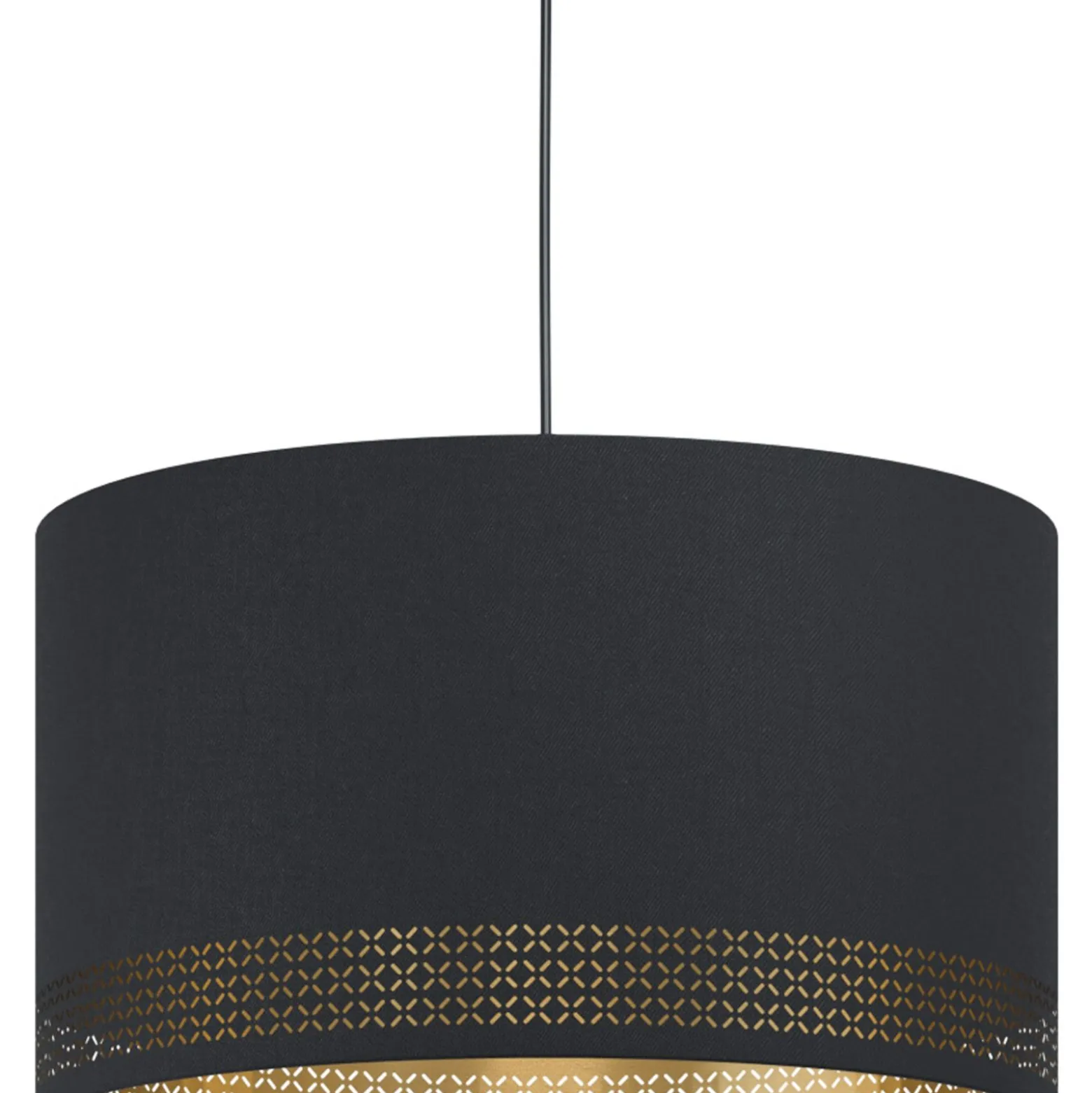 Eglo Pendellampa Esteperra Stål Svart | 380mm - Passande För 1x E27
