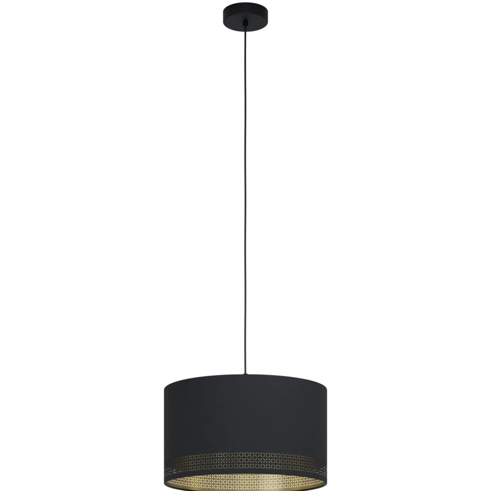Eglo Pendellampa Esteperra Stål Svart | 380mm - Passande För 1x E27