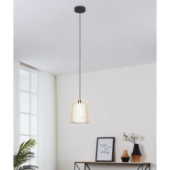 Eglo Pendellampa Fattoria Stål Svart | 200mm - Passande För 1x E27