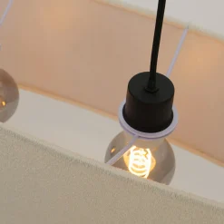 Eglo Pendellampa Febres Stål Svart | Passande För 2x E27