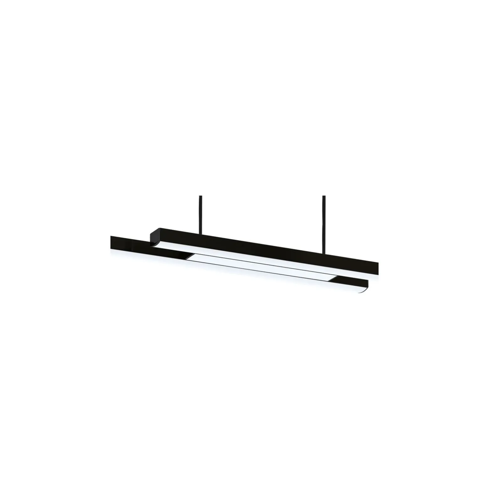 Eglo Pendellampa Fraioli-Z Aluminium Svart 17W 2400lm - 827-865 Justerbar Vit + RGB | IP20 - Zigbee Dimbar