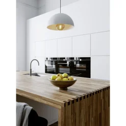 Eglo Pendellampa Gaetano Stål Vit | 380mm - Passande För 1x E27