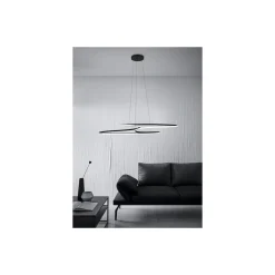 Eglo Pendellampa Gianella Stål Svart 38W 4400lm - 830 Varm Vit | Dimbar