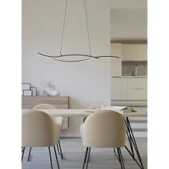 Eglo Pendellampa Grisolia Stål Svart 20W 2500lm - 840 Kallvit