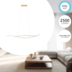 Eglo Pendellampa Grisolia Stål Brun 20W 2500lm - 840 Kallvit