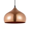 Eglo Pendellampa Hapton Stål Koppar | 290mm - Passande För 1x E27