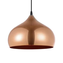 Eglo Pendellampa Hapton Stål Koppar | 290mm - Passande För 1x E27