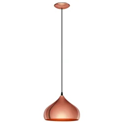 Eglo Pendellampa Hapton Stål Koppar | 290mm - Passande För 1x E27